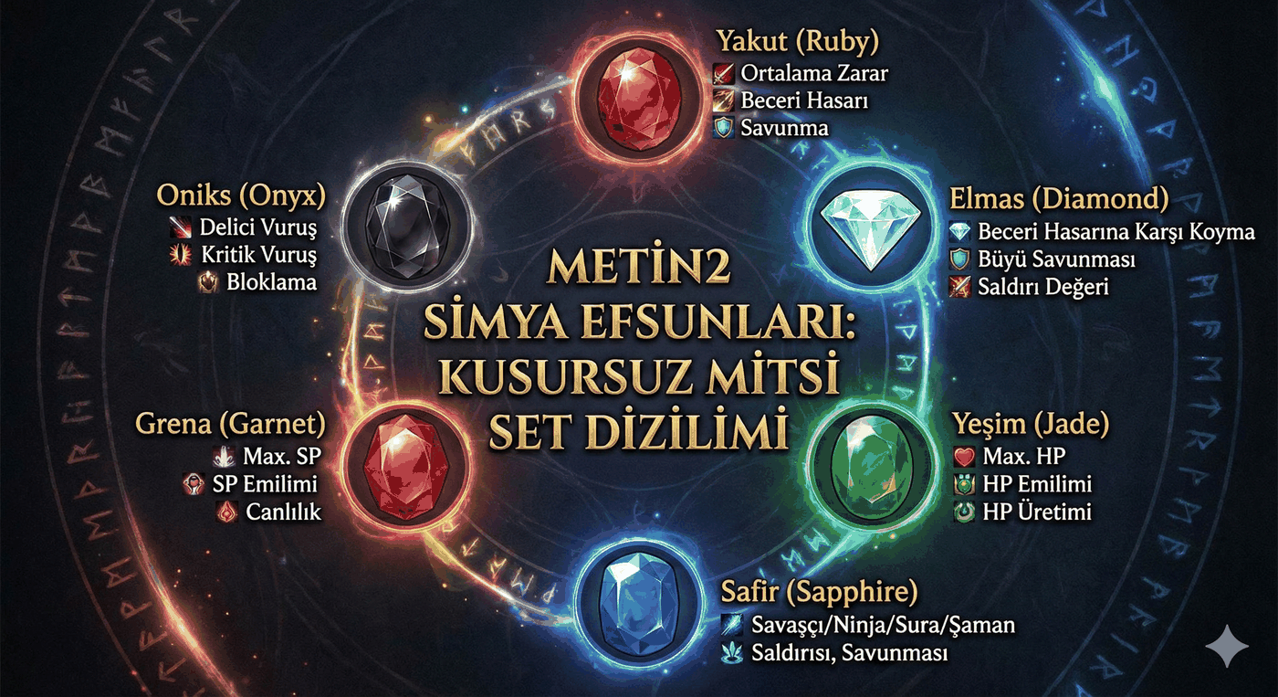 En İyi Silah ve Zırh Seçimi – Metin2 Rehberi