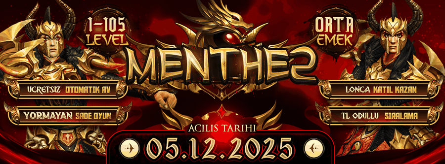 Menthe2 1-105 Metin2 PvP SERVER