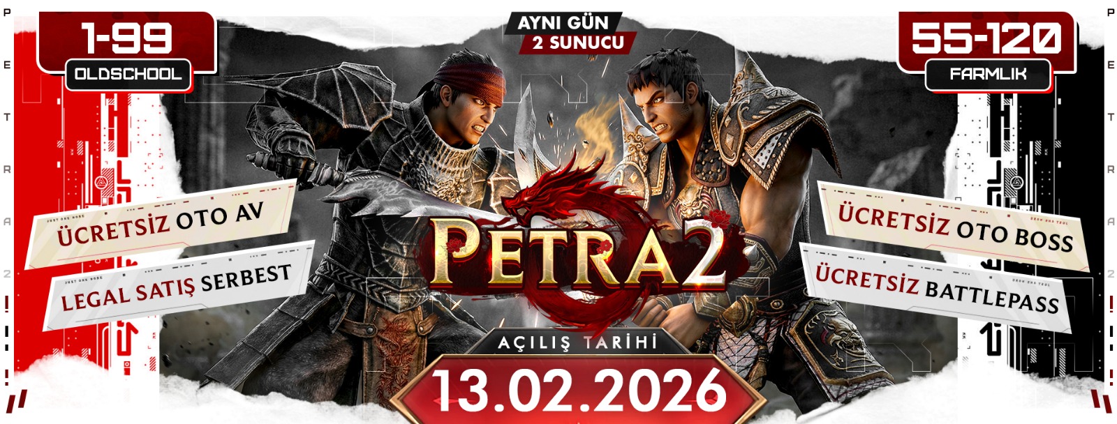 PetraMt2 1-99 PvP SERVER