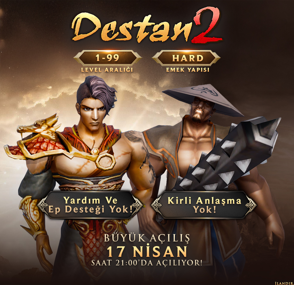 Destan2 1-99 HardSchool PvP SERVER