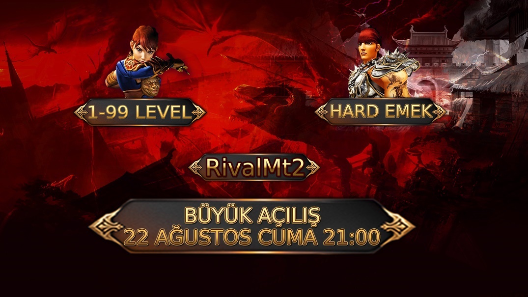 1-99 RivalMt2 Hard Emek 22 Ağustos 21:00